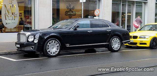 Bentley Mulsanne spotted in Zürich, Switzerland