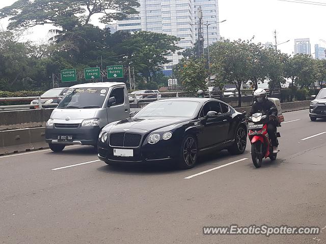 Bentley Continental spotted in Jakarta, Indonesia
