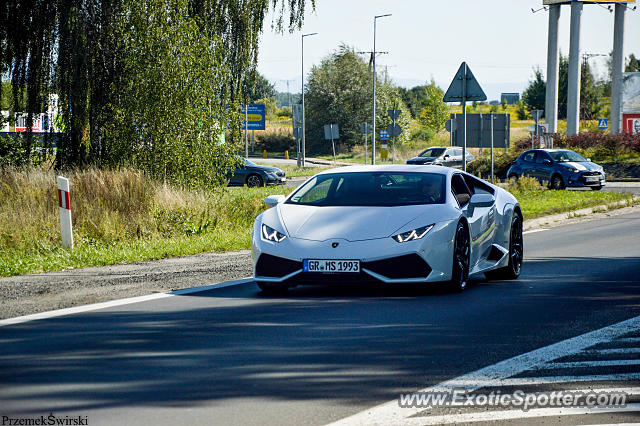 Lamborghini Huracan spotted in Zgorzelec, Poland