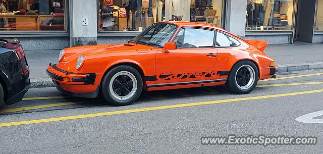 Porsche 911 spotted in Zurich, Switzerland