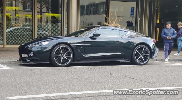 Aston Martin Zagato spotted in Zurich, Switzerland