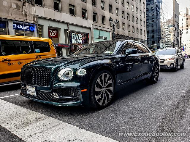 Bentley Flying Spur spotted in Manhattan, New York