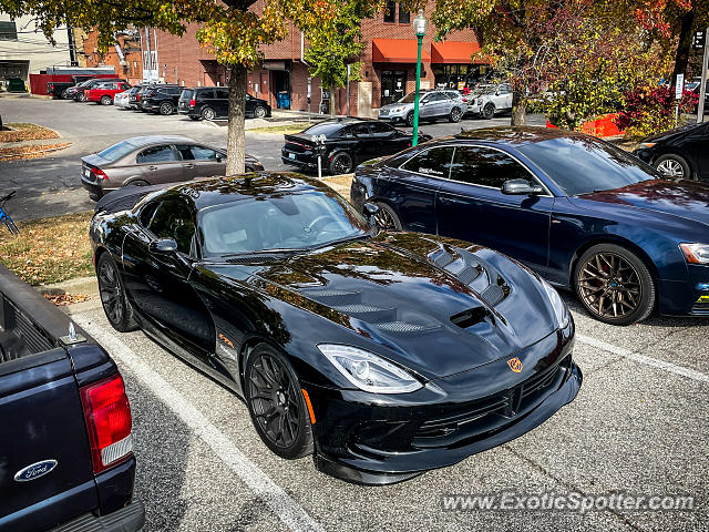Dodge Viper spotted in Bloomington, Indiana