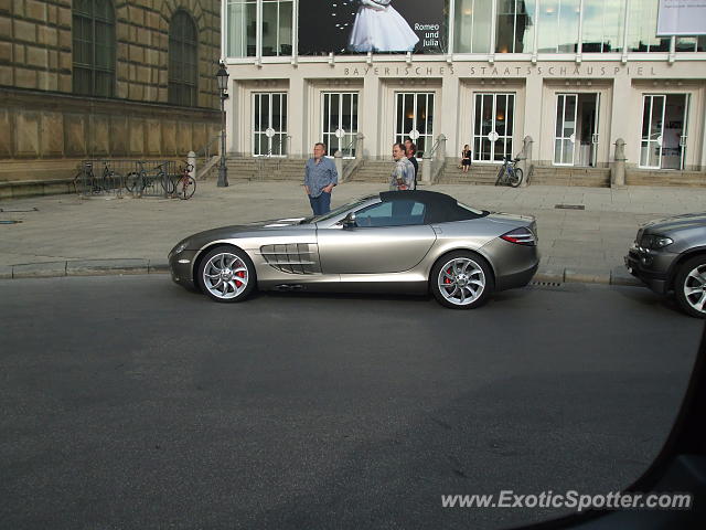Mercedes SLR spotted in Munich, Germany