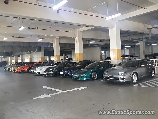 Lamborghini Aventador spotted in Jakarta, Indonesia