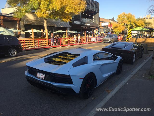Lamborghini Aventador spotted in Calgary, Canada
