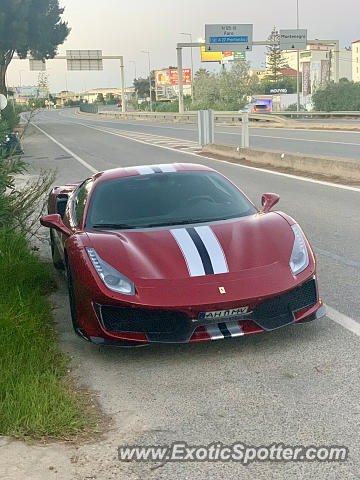 Ferrari 488 GTB spotted in Faro, Portugal