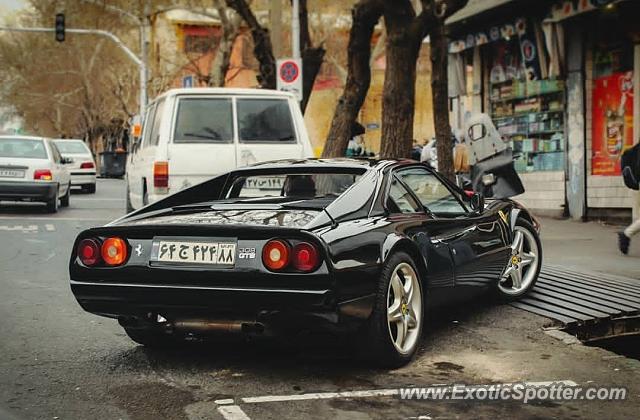 Ferrari 308 spotted in Tehran, Iran