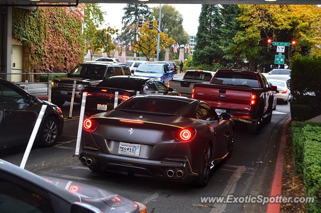 Ferrari Portofino spotted in Bellevue, Washington