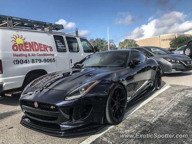 Jaguar F-Type spotted in Jacksonville, Florida