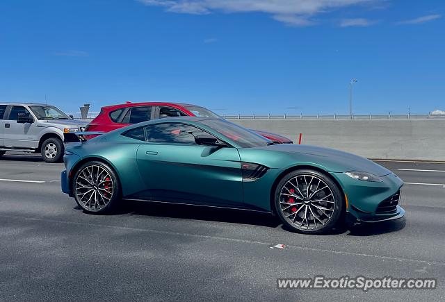 Aston Martin Vantage spotted in S San Francisco, California