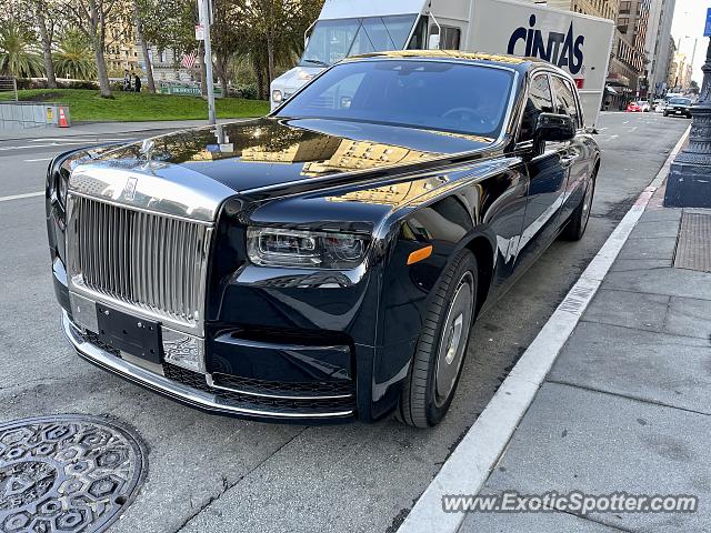 Rolls-Royce Phantom spotted in San Francisco, California