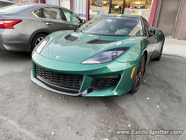 Lotus Evora spotted in San Francisco, California