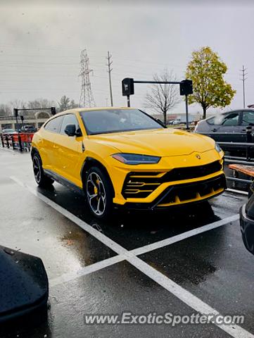 Lamborghini Urus spotted in Kalamazoo, Michigan