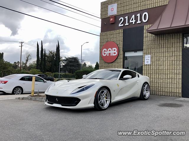 Ferrari 812 Superfast spotted in Los Angeles, California