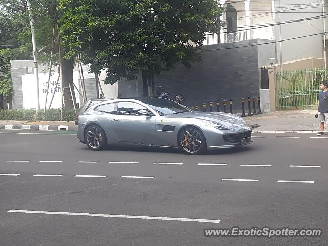 Ferrari GTC4Lusso spotted in Jakarta, Indonesia