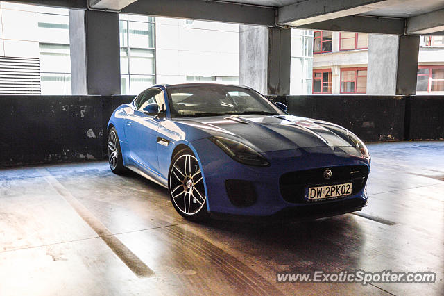 Jaguar F-Type spotted in Wrocław, Poland