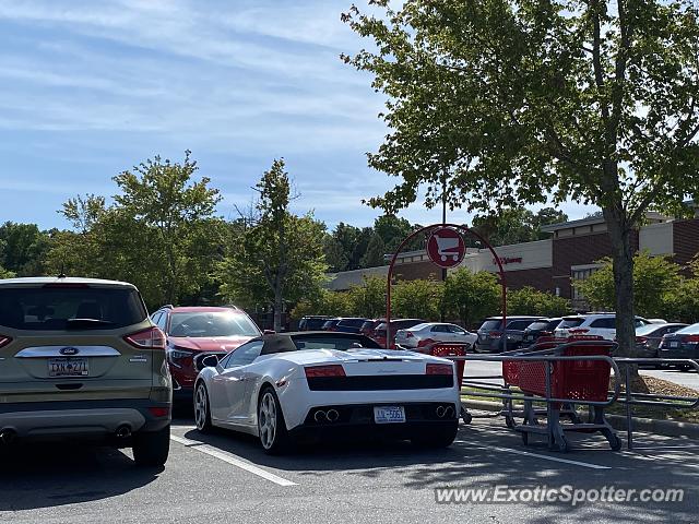 Lamborghini Gallardo spotted in Charlotte, North Carolina