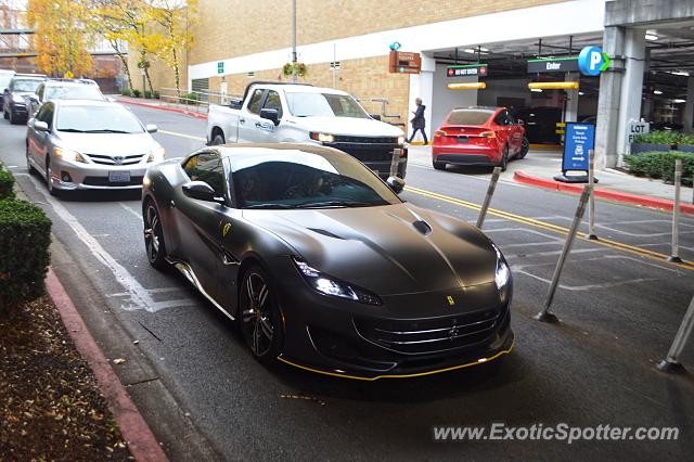 Ferrari Portofino spotted in Bellevue, Washington