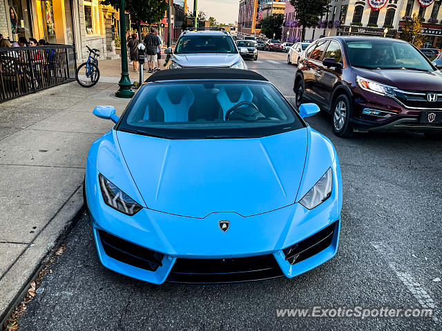 Lamborghini Huracan spotted in Bloomington, Indiana
