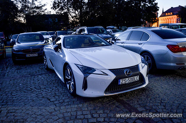 Lexus LC 500 spotted in Wrocław, Poland