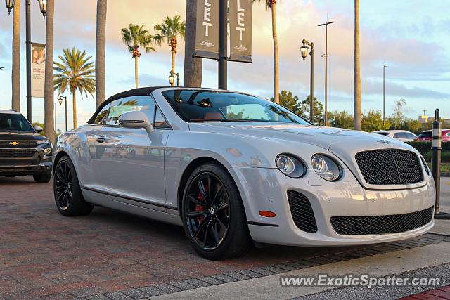 Bentley Continental spotted in Jacksonville, Florida