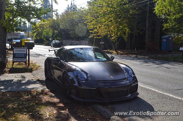 Porsche 911 GT3 spotted in Seattle, Washington