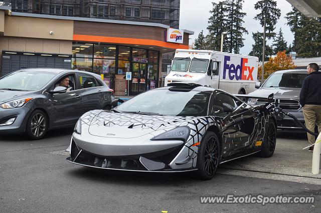 Mclaren 570S spotted in Bellevue, Washington
