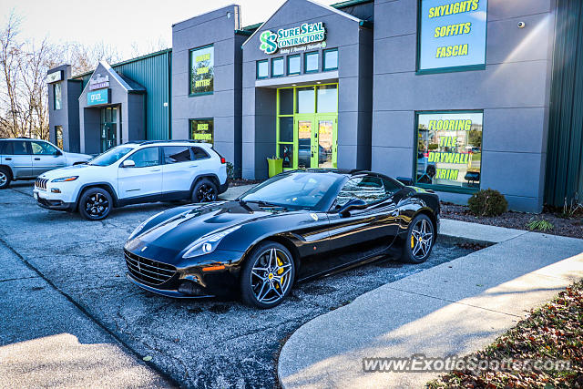 Ferrari California spotted in Bloomington, Indiana
