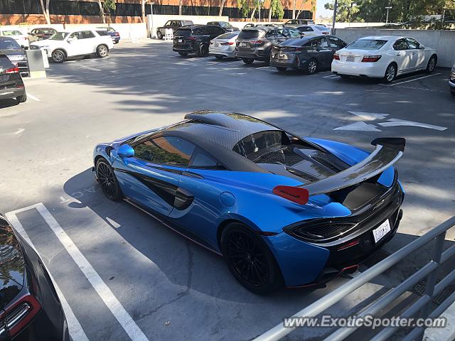 Mclaren 600LT spotted in Los Angeles, California