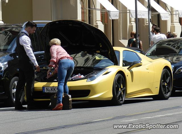 Ferrari 458 Italia spotted in Munich, Germany
