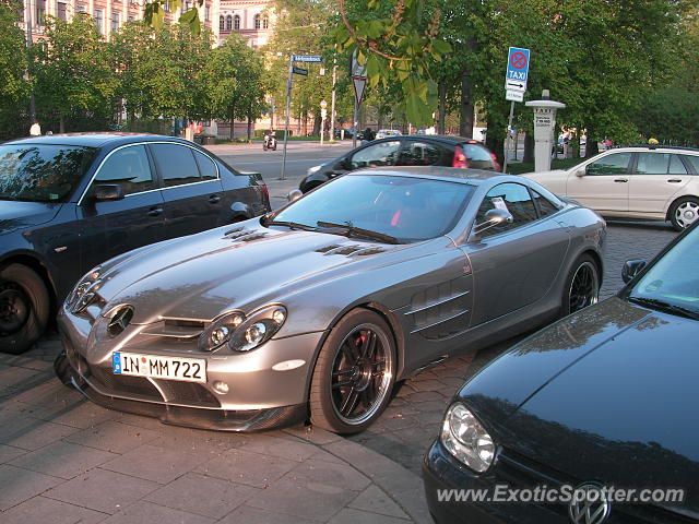 Mercedes SLR spotted in Munich, Germany