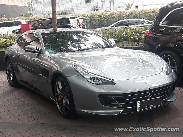 Ferrari GTC4Lusso spotted in Jakarta, Indonesia