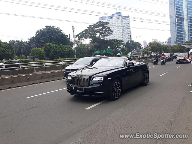 Rolls-Royce Dawn spotted in Jakarta, Indonesia