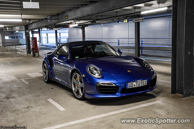 Porsche 911 Turbo spotted in Dresden, Germany