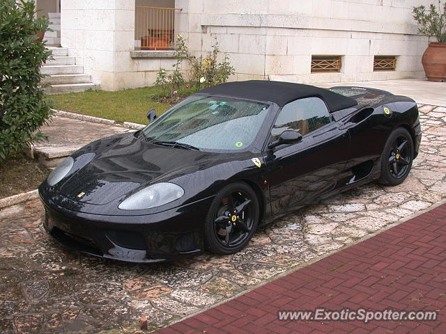 Ferrari 360 Modena spotted in Verona, Italy