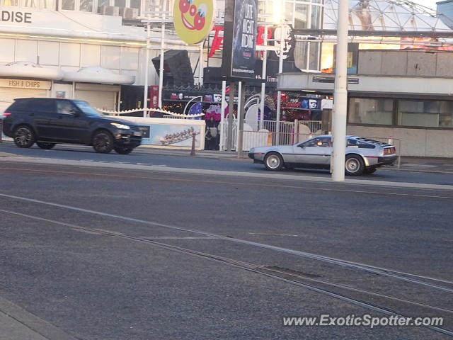 DeLorean DMC-12 spotted in Blackpool, United Kingdom