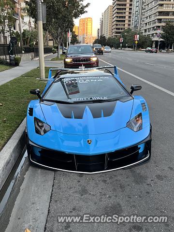 Lamborghini Aventador spotted in Beverly Hills, California
