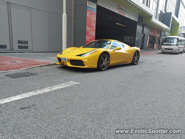 Ferrari 458 Italia spotted in Hong kong, Unknown Country
