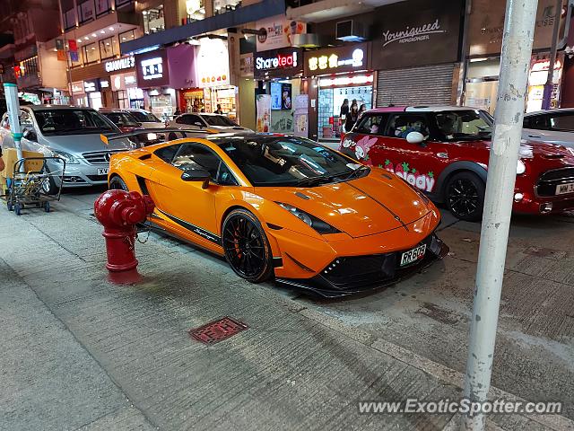 Lamborghini Gallardo spotted in Hong kong, China