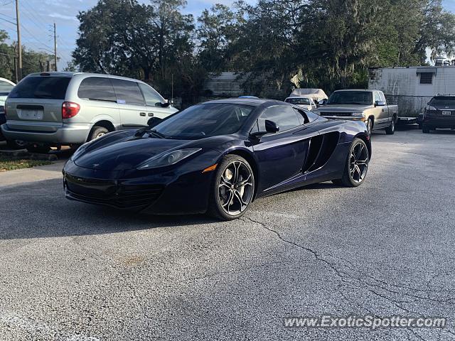 Mclaren MP4-12C spotted in Jacksonville, Florida