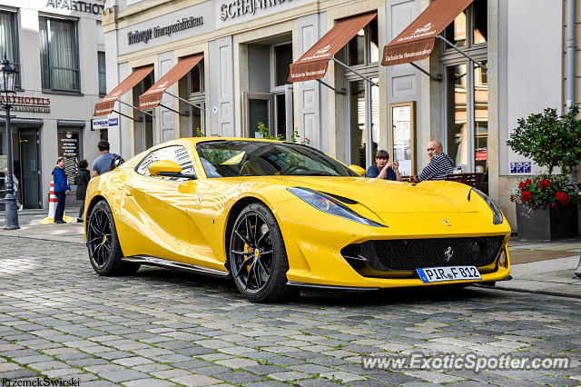 Ferrari 812 Superfast spotted in Dresden, Germany