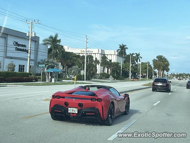 Ferrari SF90 Stradale spotted in Boca Raton, Florida