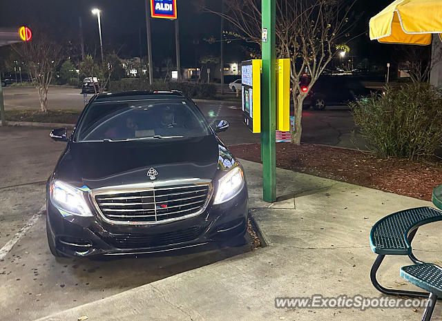 Mercedes Maybach spotted in Jacksonville, Florida