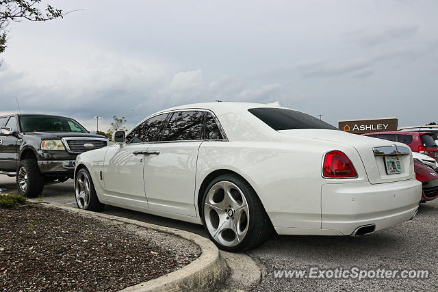 Rolls-Royce Ghost spotted in Jacksonville, Florida