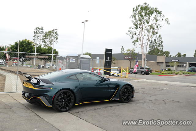 Aston Martin Vantage spotted in Newport Beach, California
