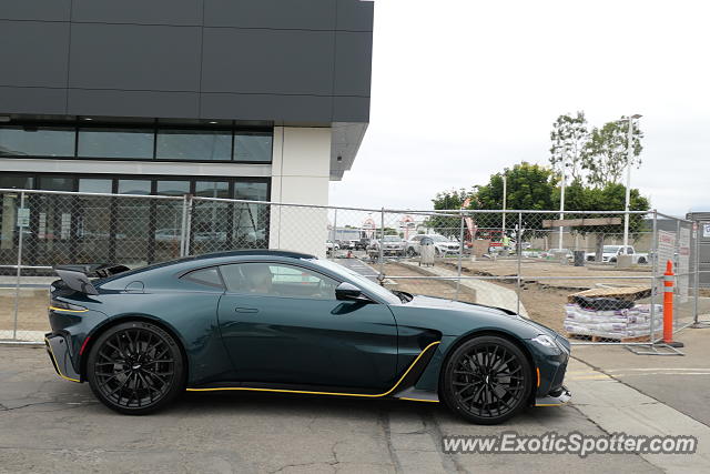 Aston Martin Vantage spotted in Newport Beach, California