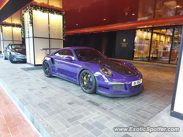 Porsche 911 GT3 spotted in Hong kong, China