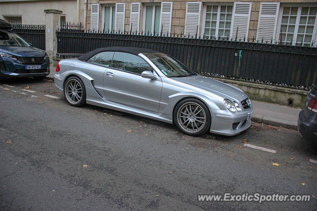 Mercedes C63 AMG Black Series spotted in Paris, France