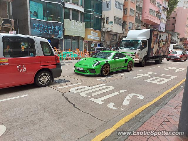 Porsche 911 GT3 spotted in Hong kong, China